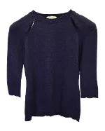 Navy Cashmere Nina Ricci Sweater