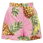 Pink Cotton Dolce & Gabbana Shorts