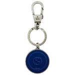 Navy Rubber Gucci Key Ring