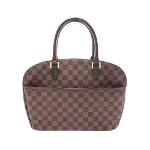 Brown Leather Louis Vuitton Sarria Horizontal