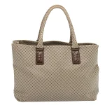 Beige Canvas Bottega Veneta Tote