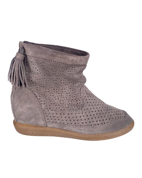 Grey Suede Isabel Marant Boots