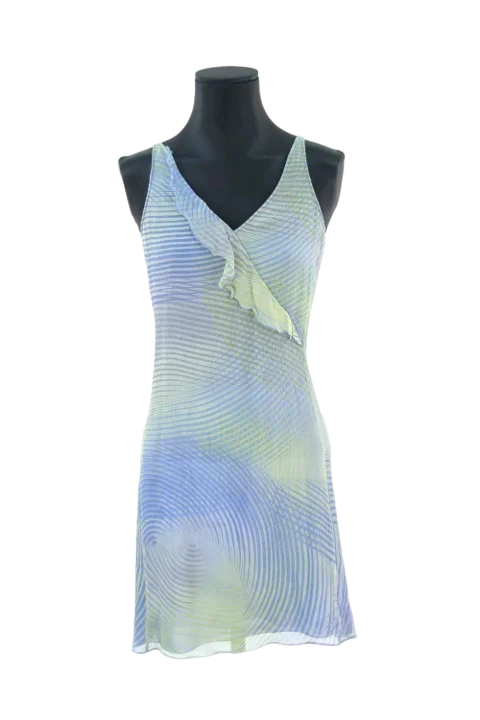 Multicolor Silk Armani Dress