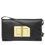 Black Leather Tom Ford Clutch