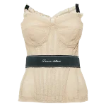 Beige Tulle Dolce & Gabbana Top