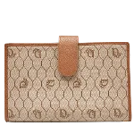 Beige Leather Dior Agenda