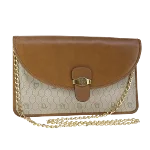 Beige Canvas Dior Crossbody Bag