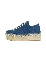 Blue Fabric Miu Miu Espadrilles