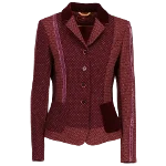 Burgundy Wool Etro Jacket