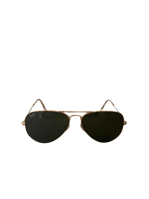 Black Plastic Ray-Ban Sunglasses