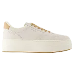 White Leather Hogan Sneakers