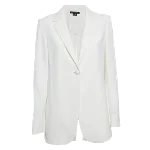 White Fabric Theory Blazer