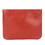 Brown Leather Loewe Pouch