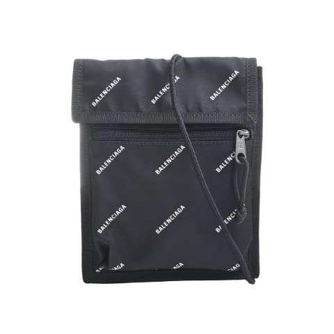 Black Nylon Balenciaga Shoulder Bag