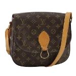 Brown Canvas Louis Vuitton Saint Cloud