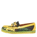 Yellow Fabric Dolce & Gabbana Flats