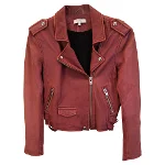 Pink Leather IRO Jacket