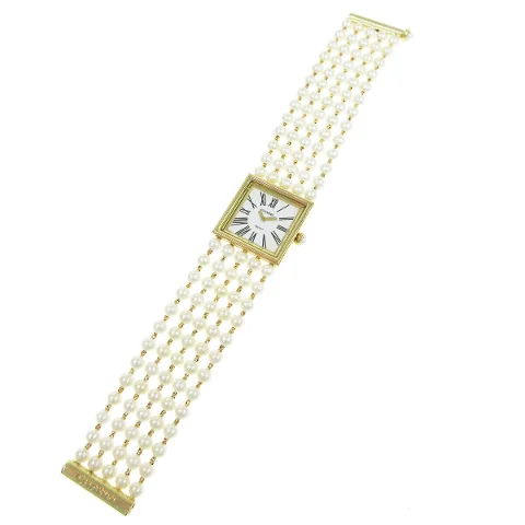 Gold Pearl Chanel Watch