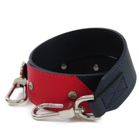 Navy Leather Longchamp Bracelet
