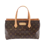 Brown Canvas Louis Vuitton Wilshire