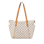 White Canvas Louis Vuitton Totally