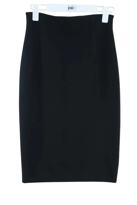 Black Viscose Ralph Lauren Skirt