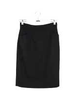 Black Wool Kenzo Skirt