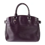 Purple Leather Louis Vuitton Passy