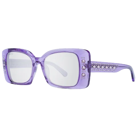 Purple Acetate Swaroski Sunglasses