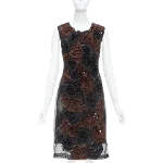 Black Silk Dries Van Noten Dress