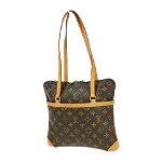 Brown Canvas Louis Vuitton Coussin