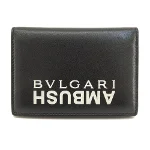 Black Leather Bvlgari Case