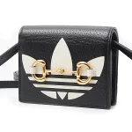 White Leather Gucci Boat Pochette