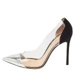 Silver Leather Gianvito Rossi Heels