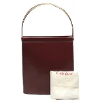 Brown Leather Cartier Handbag