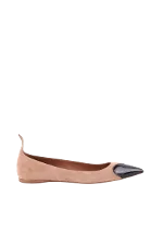 Brown Suede Alaïa Flats