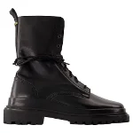 Black Leather Isabel Marant Boots