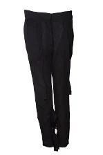 Black Wool Ann Demeulemeester Pants