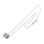 Silver White Gold Bvlgari Necklace