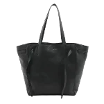 Black Leather Celine Phantom