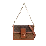 Brown Canvas Louis Vuitton Dauphine