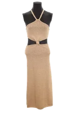 Beige Cotton Cult Gaia Dress