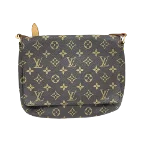 Brown Canvas Louis Vuitton Musette Tango