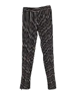 Black Silk Alexander McQueen Pants