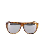 Brown Acetate Saint Laurent Sunglasses