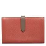 Pink Leather Celine Wallet