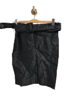Black Fabric Tom Ford Skirt