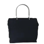 Black Fabric Prada Handbag