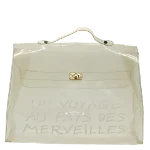 White Vinyl Hermès Kelly