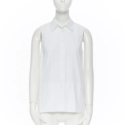 White Cotton Victoria Beckham Shirt